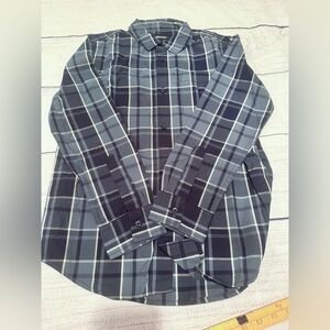 Nordstrom Plaid Button-Up Shirt